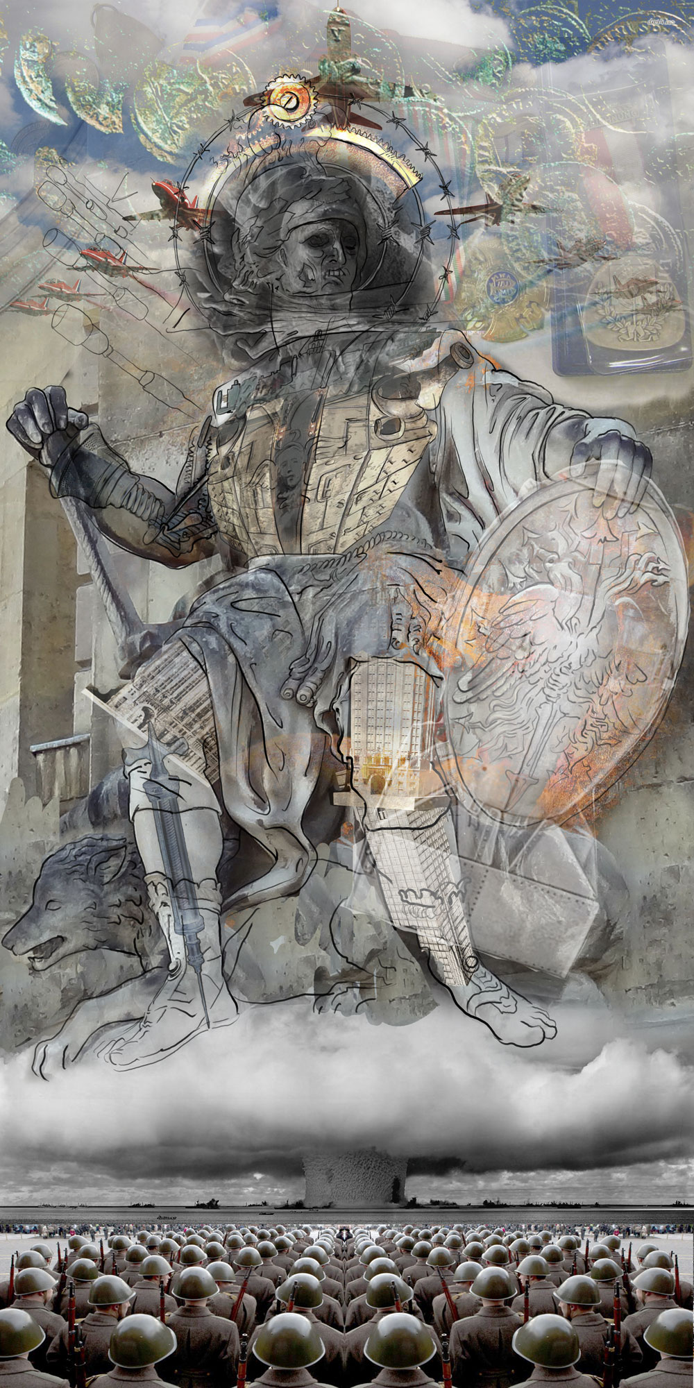 Mars - Digital Collage (Version I)